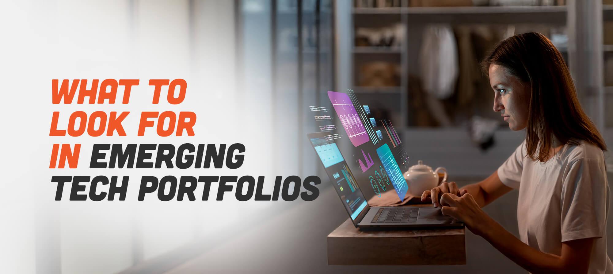 Evaluate Developer Portfolio for Emerging Tech