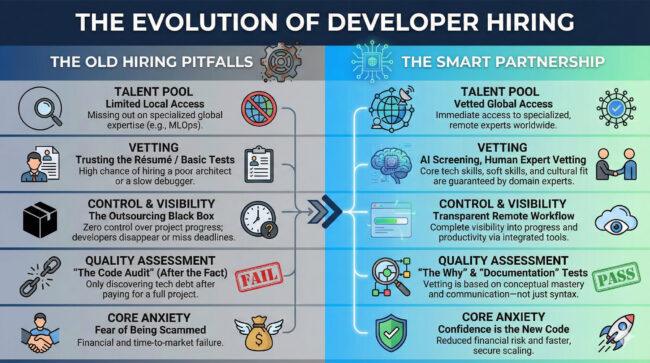 The Evolution of Hiring Developers