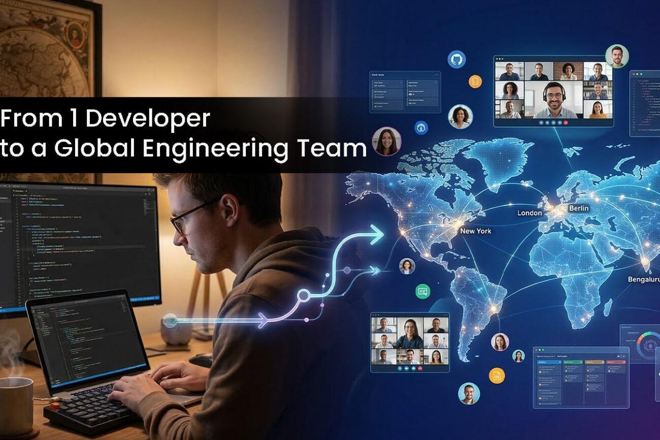 How Startups Scale Global Engineering Teams from 1 to 10 Developers