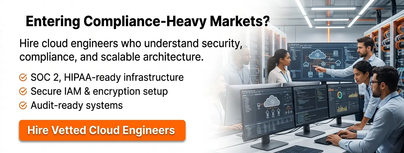 Hire Vetted Cloud Engineers For Compliance And Secure Infrastructure